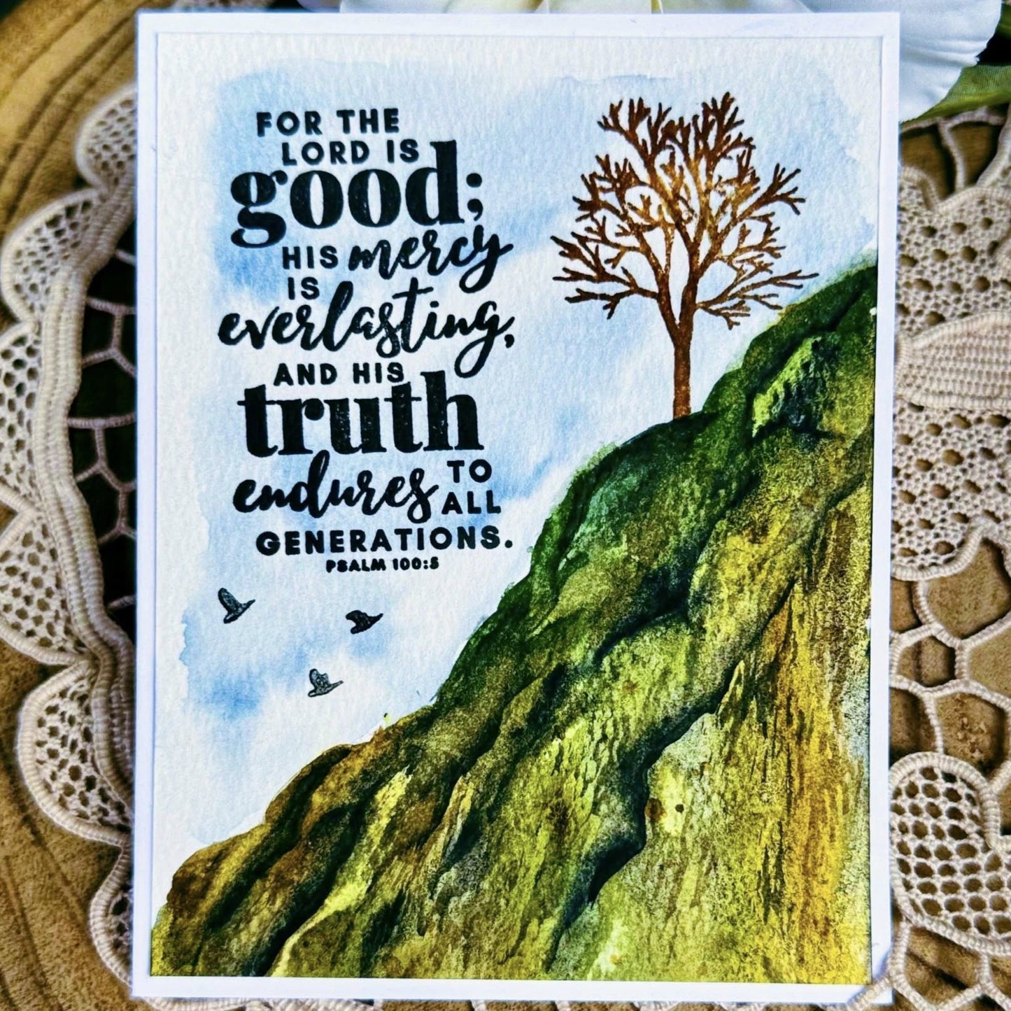 The Goodness of God Clear Stamp Set