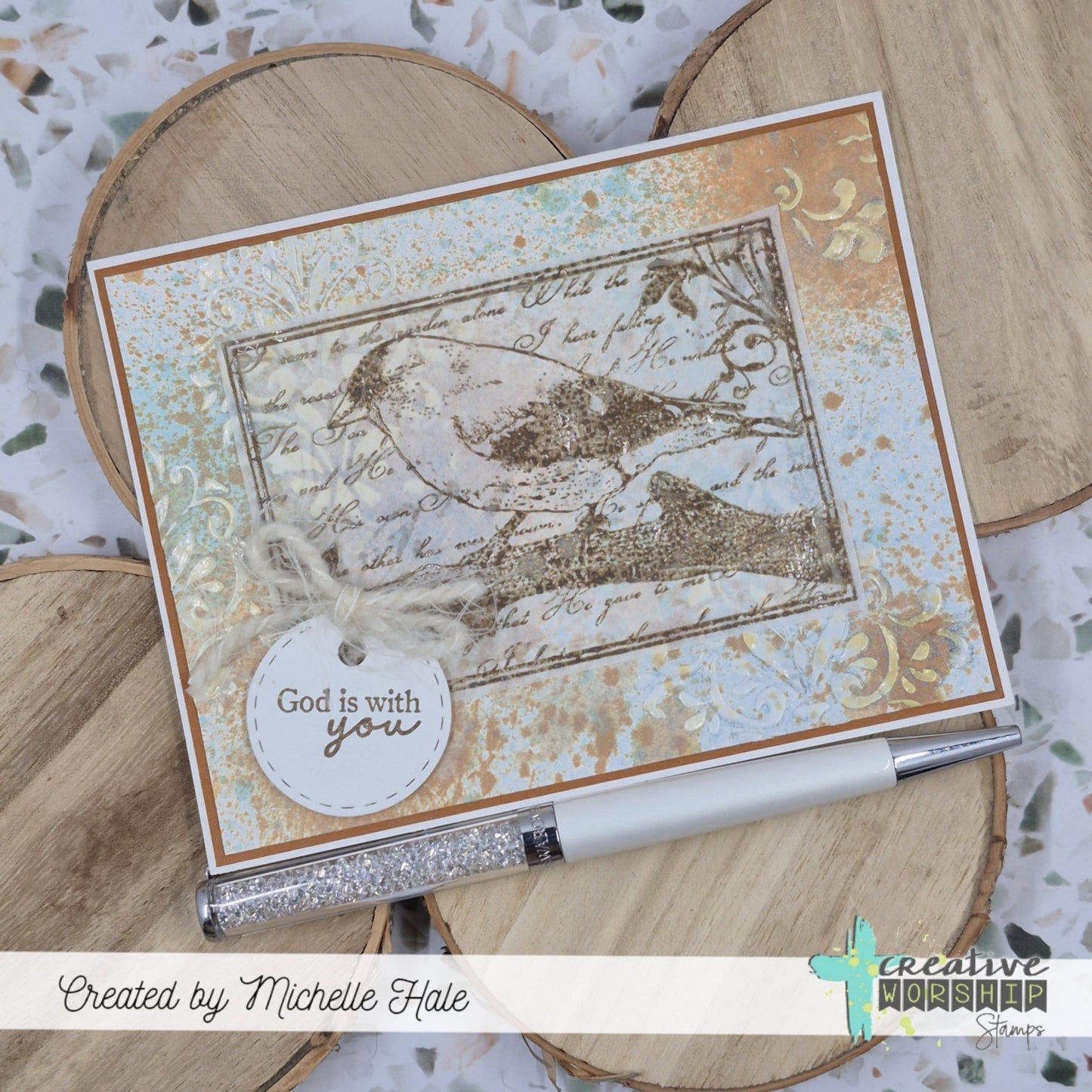 Damask Pattern Stencil