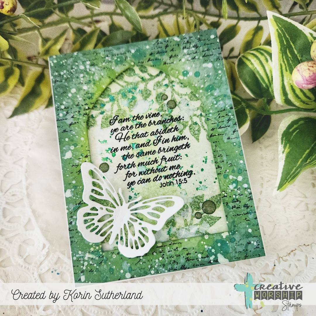 Damask Pattern Stencil