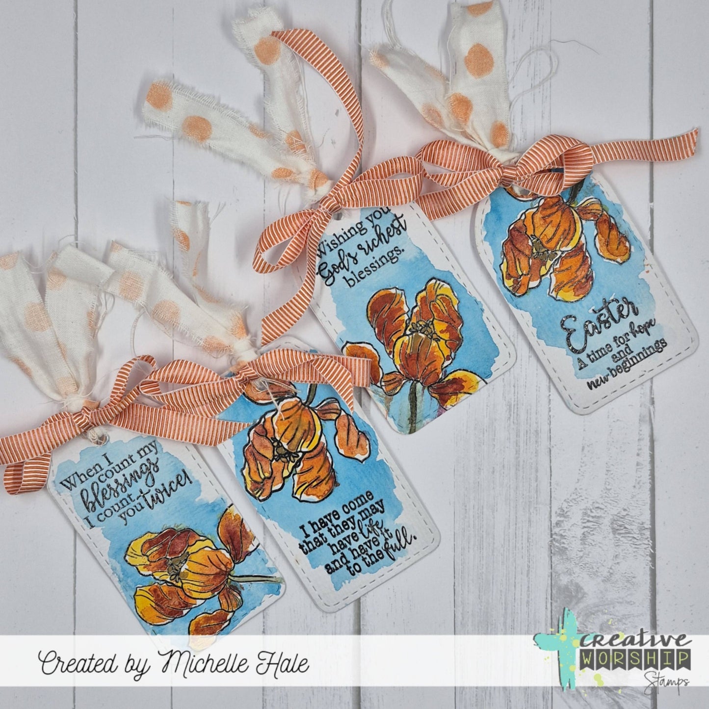 Blooming Tulips Clear Stamp Set