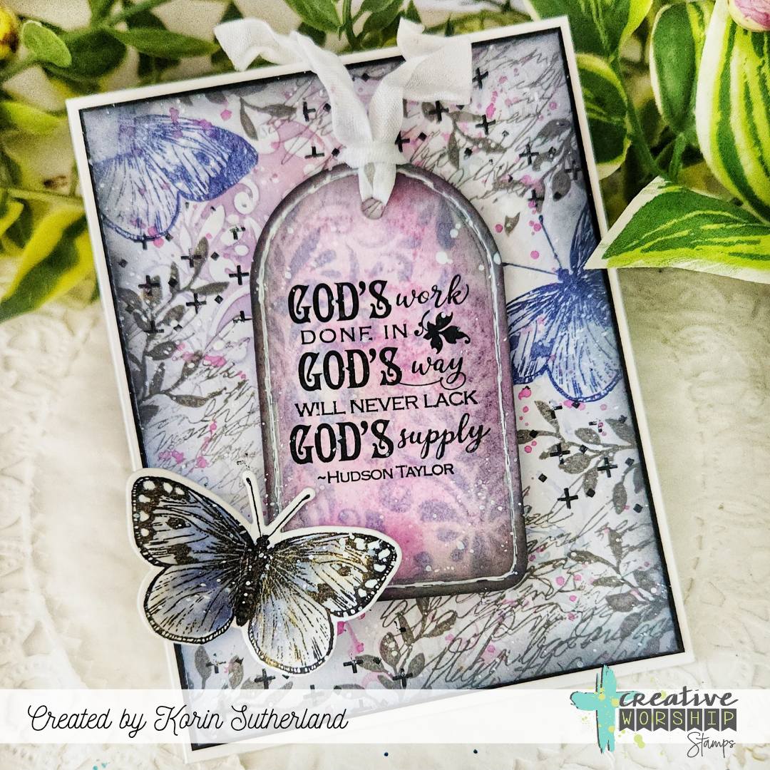 Damask Pattern Stencil