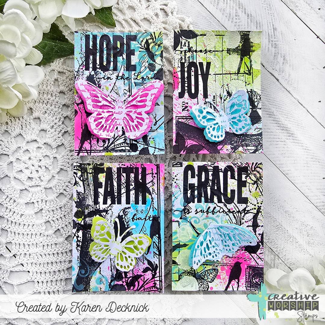 Damask Pattern Stencil