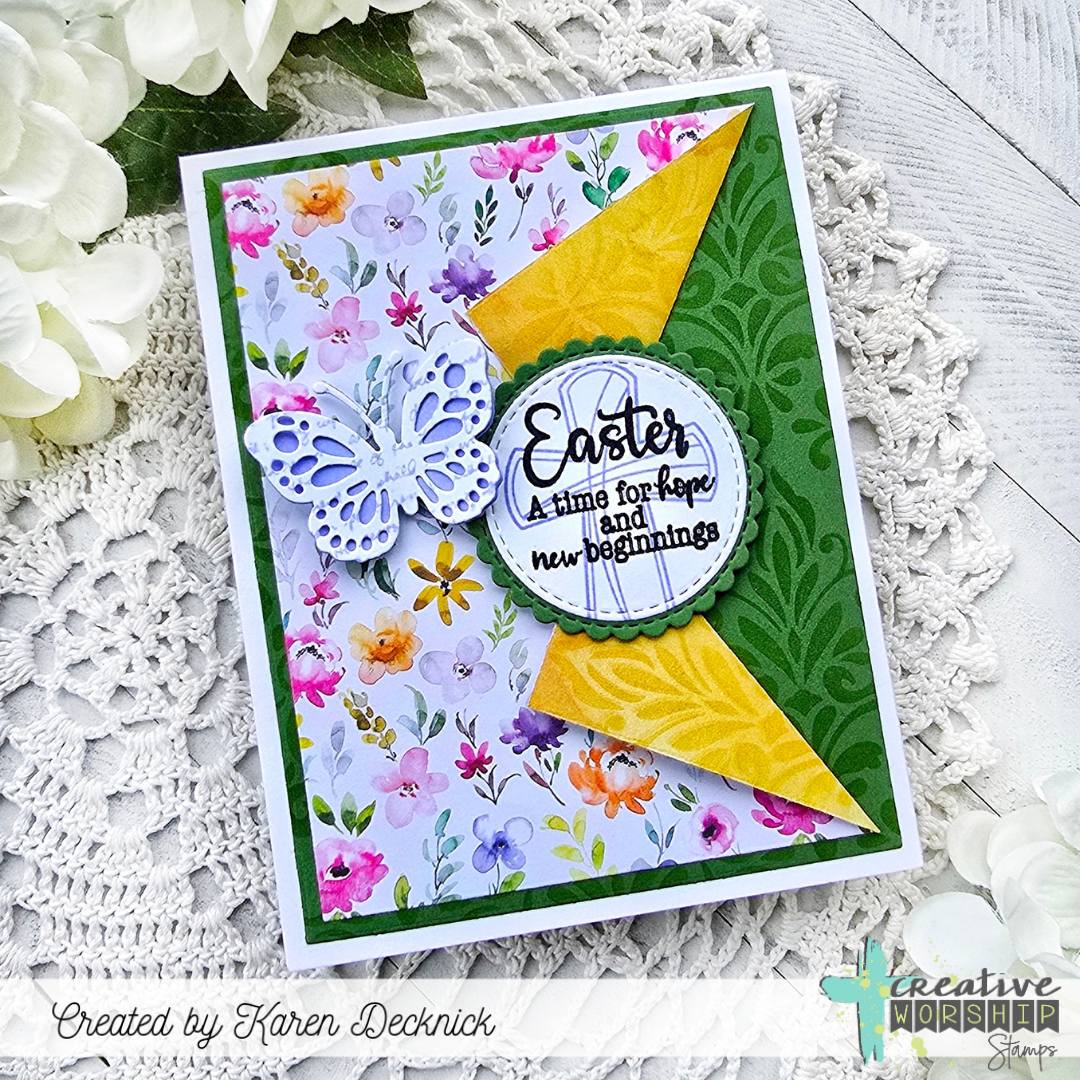 Damask Pattern Stencil