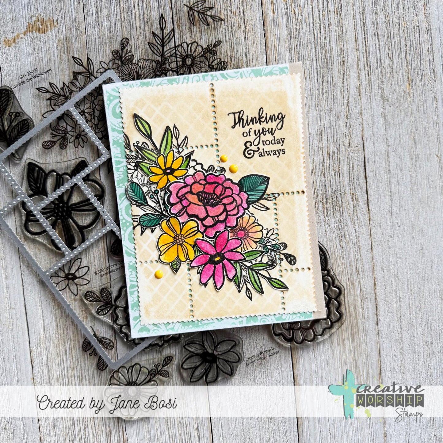 Friendship is a Blessing Clear Stamp Set