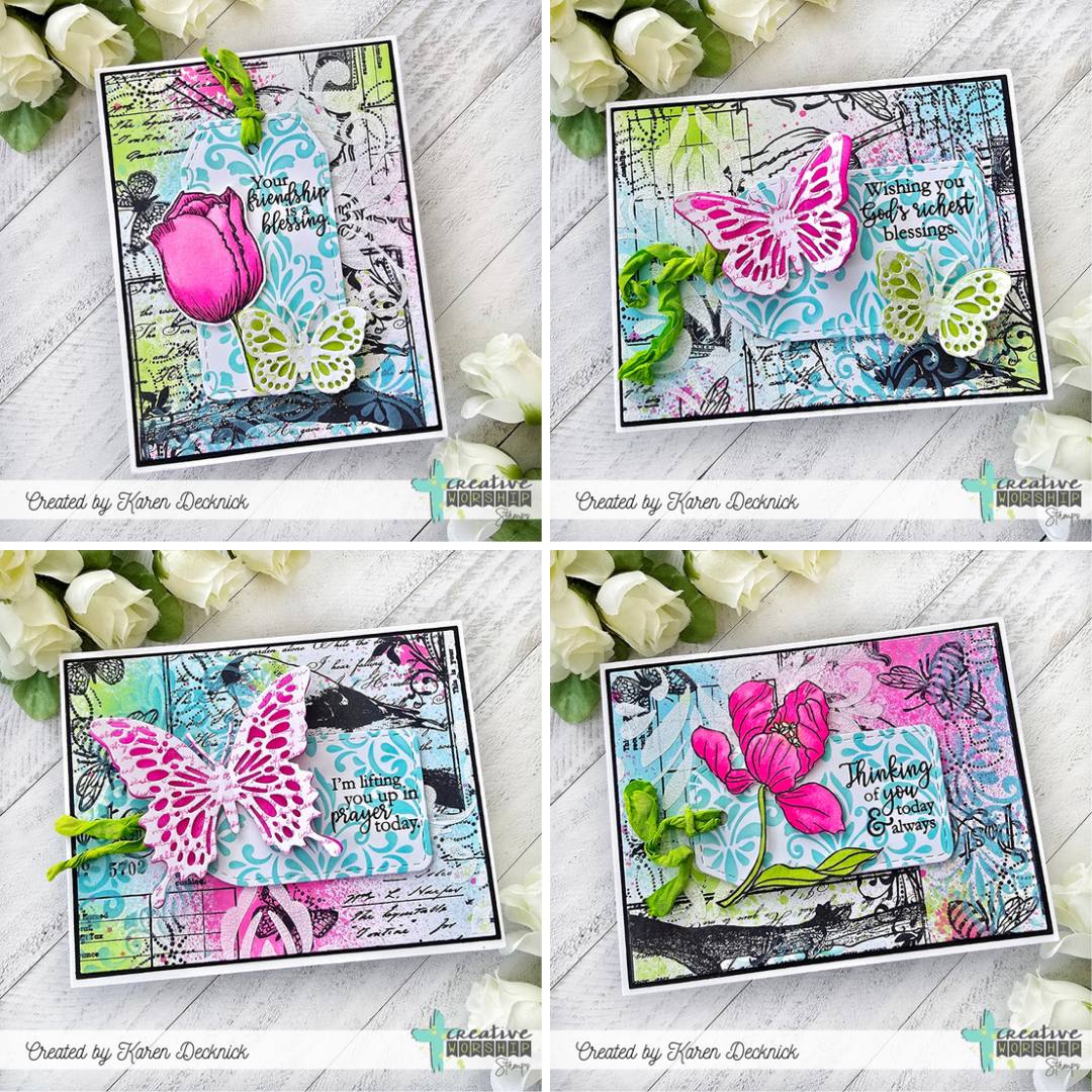 Vintage Snippets Clear Stamp Set