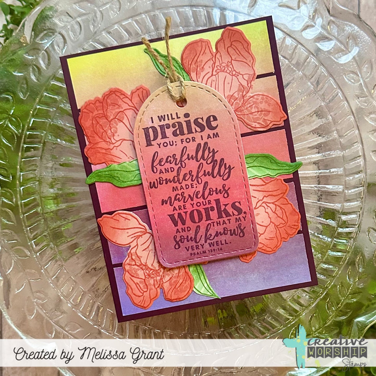 Blooming Tulips Clear Stamp Set