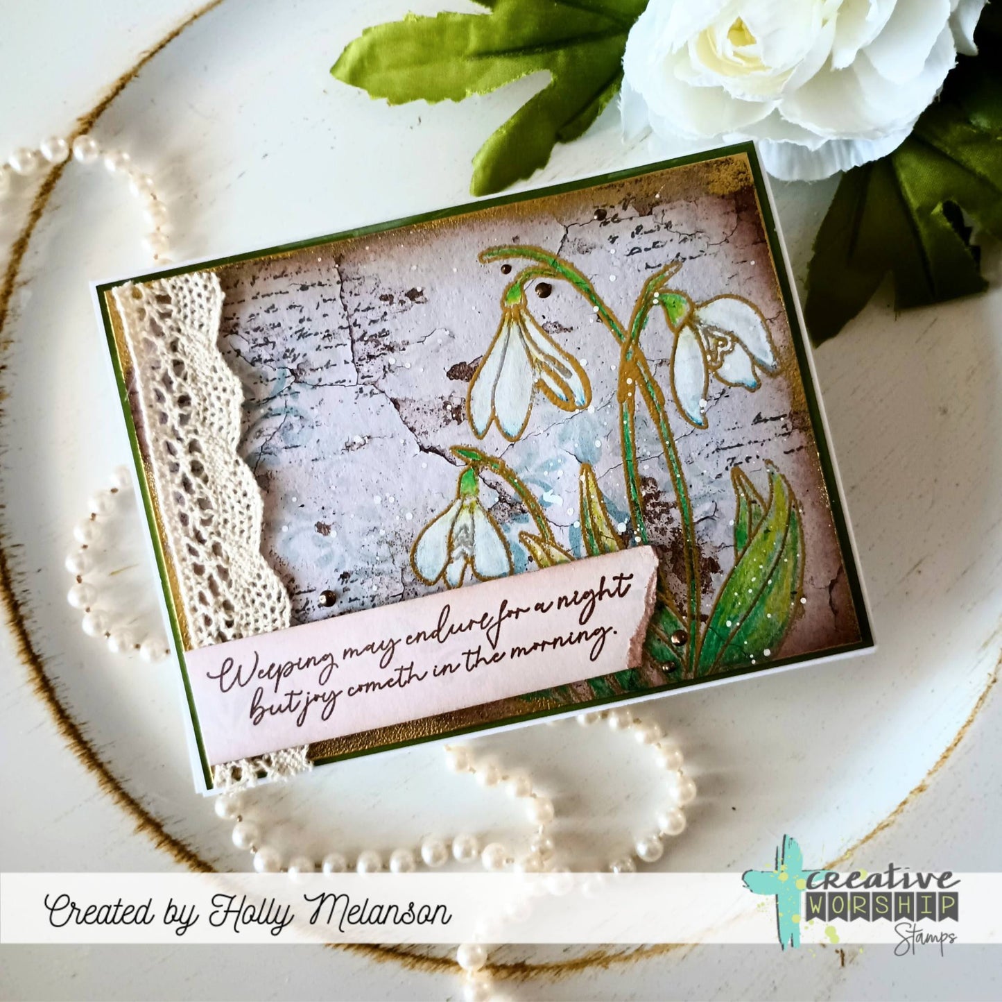 Snowdrops Clear Stamp Set