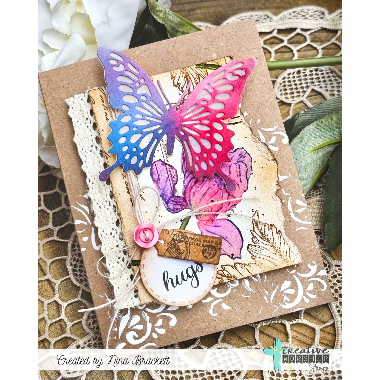 Blooming Tulips Clear Stamp Set