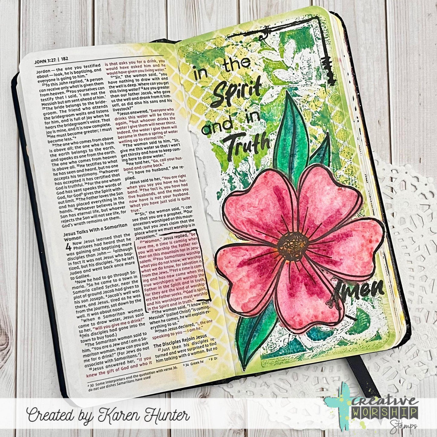 Fantastic Flowers Clear Stamp Set