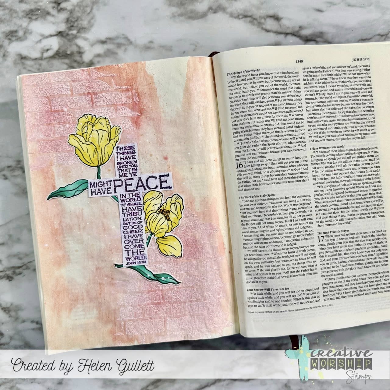 Blooming Tulips Clear Stamp Set