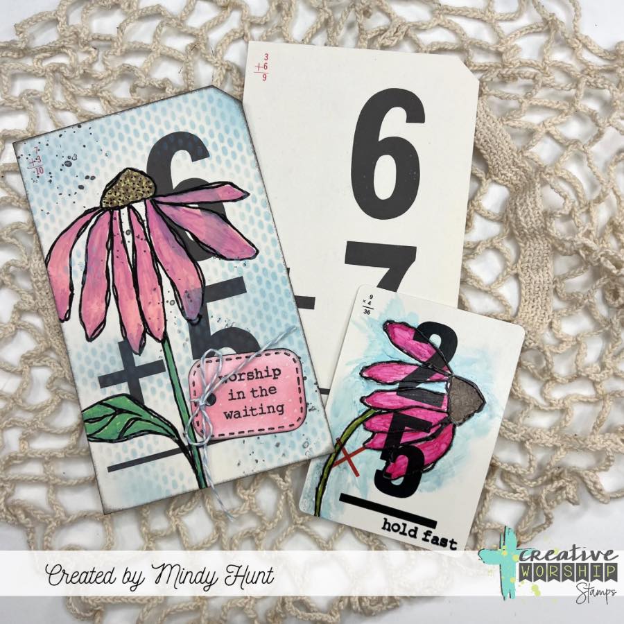Patient Echinacea Clear Stamp Set