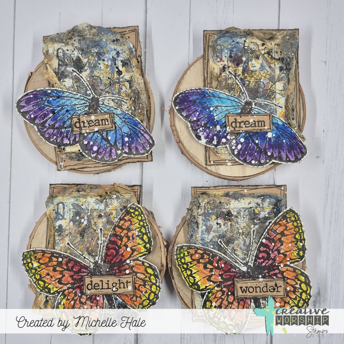 Butterfly Bliss Clear Stamp Set