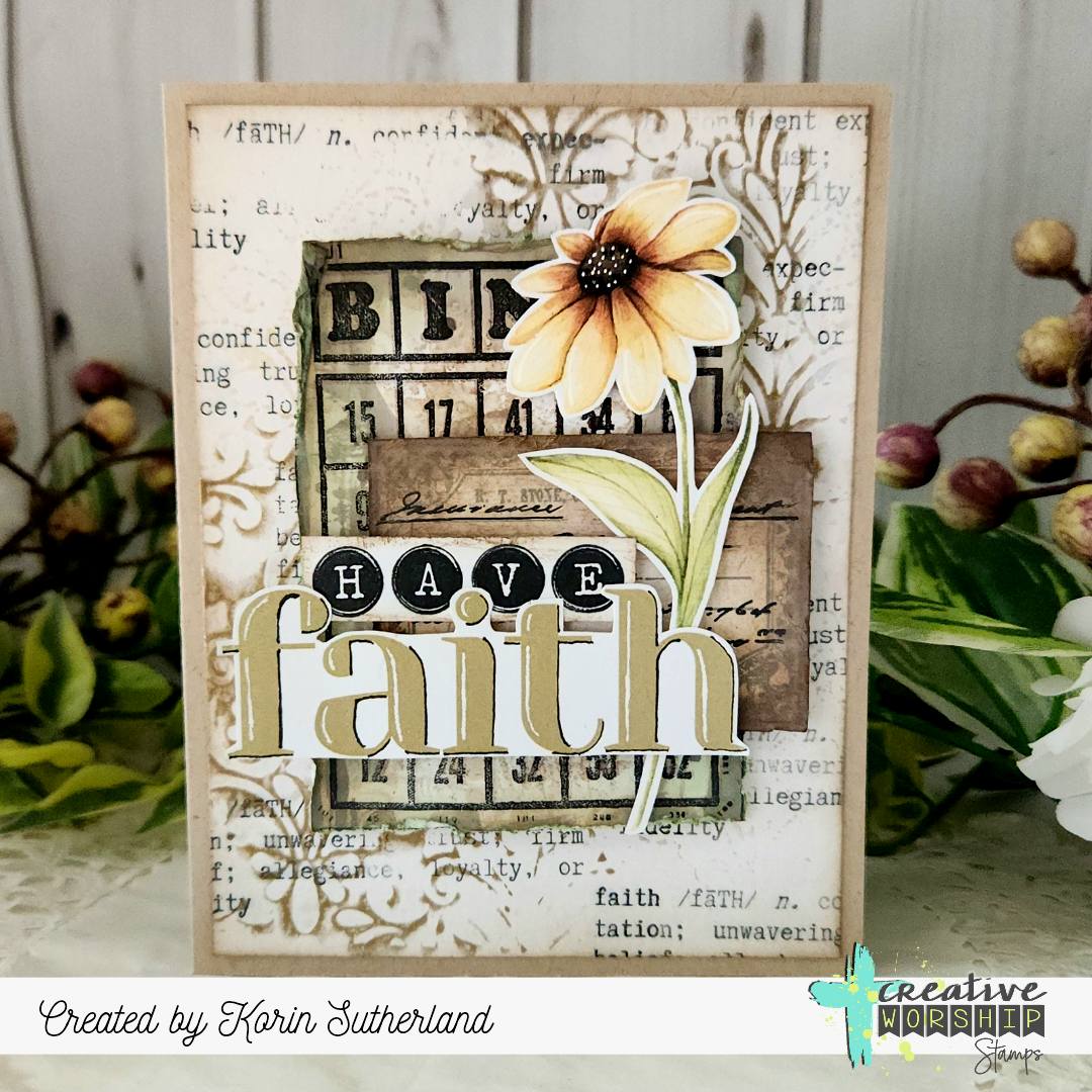 Faith Definitions 1 Clear Stamp Set