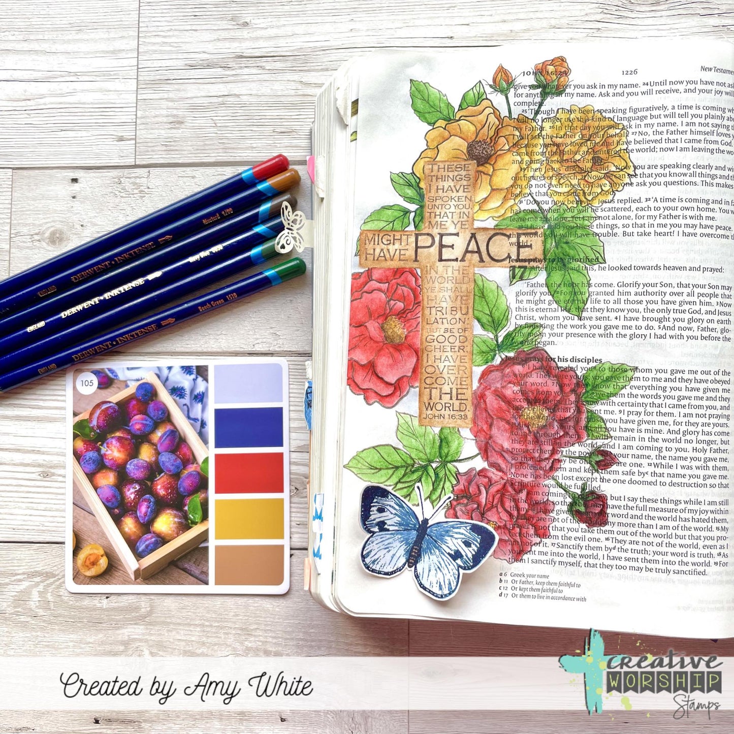 Hope Blooms Clear Stamp Set