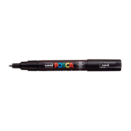 Uni Posca Paint Pen Marker Extra Fine Bullet Tip 1M: Black