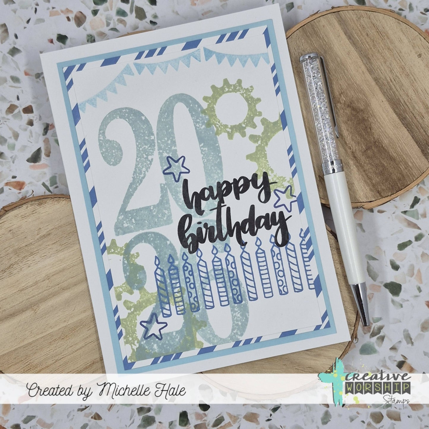 Birthday Borders Clear Stamp Set