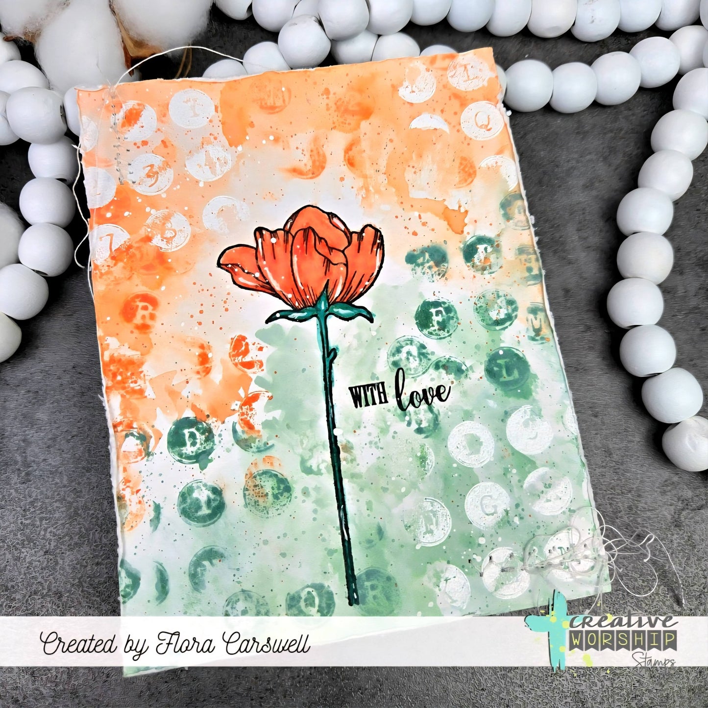 Typewriter Keys Caps Alpha Clear Stamp Set