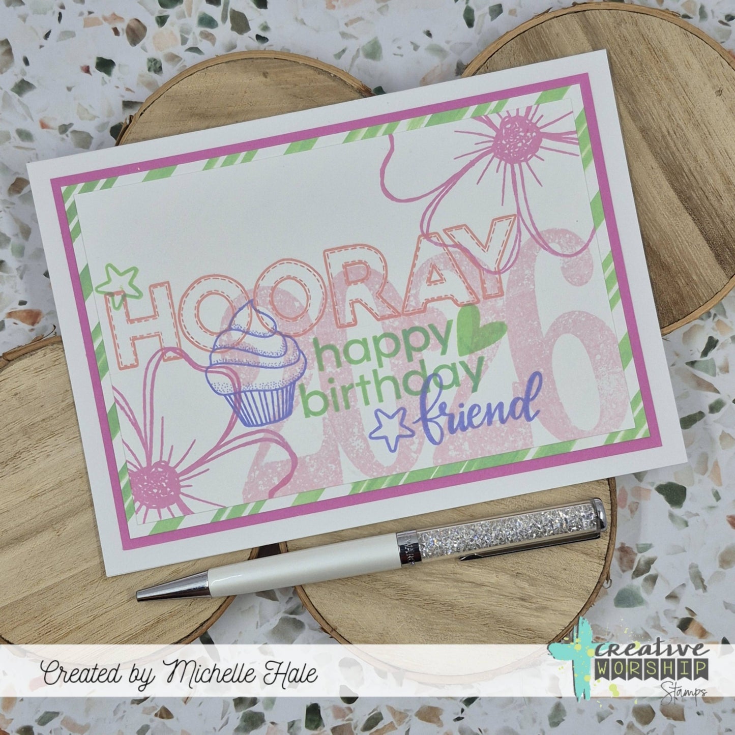 In Stitches Alpha Clear Stamp Set
