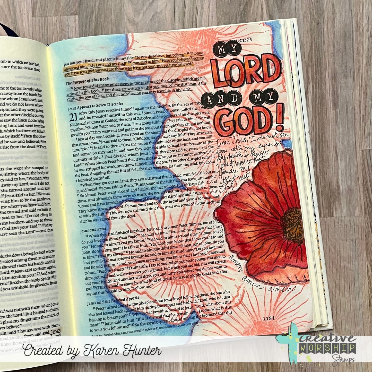 Typewriter Keys Caps Alpha Clear Stamp Set