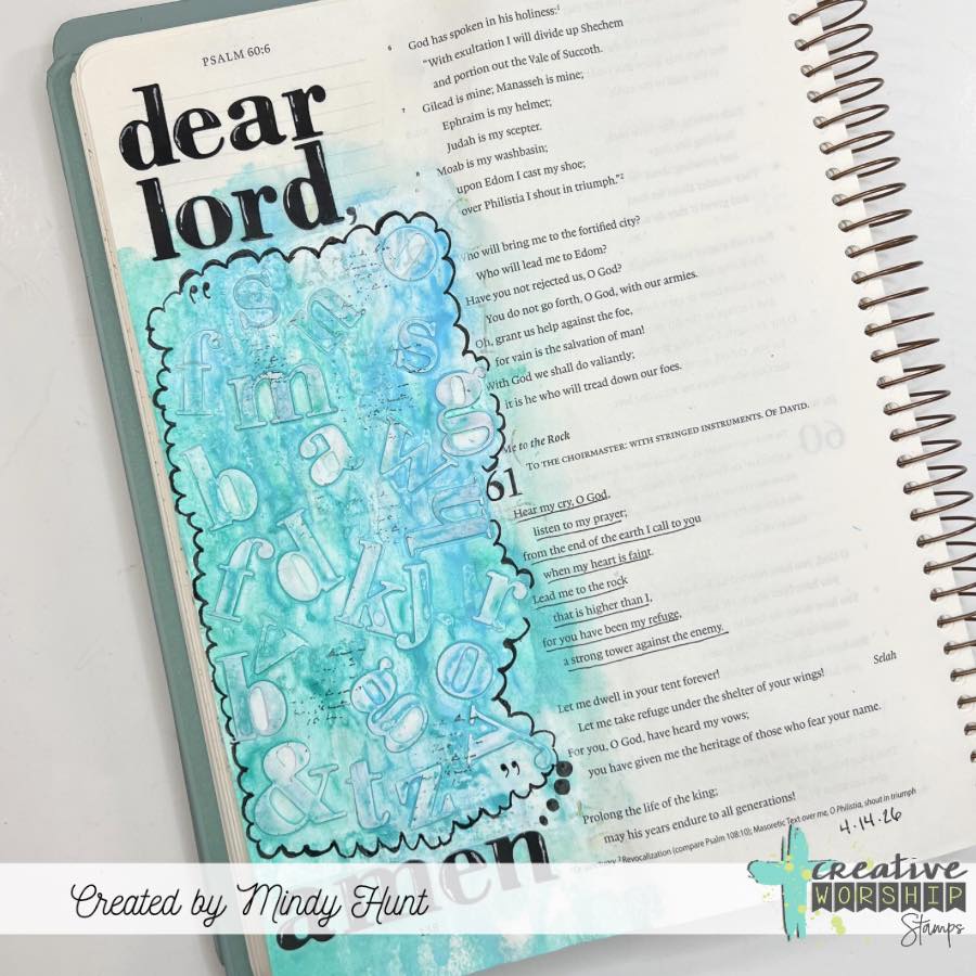 Boss Lady Alpha Clear Stamp Set