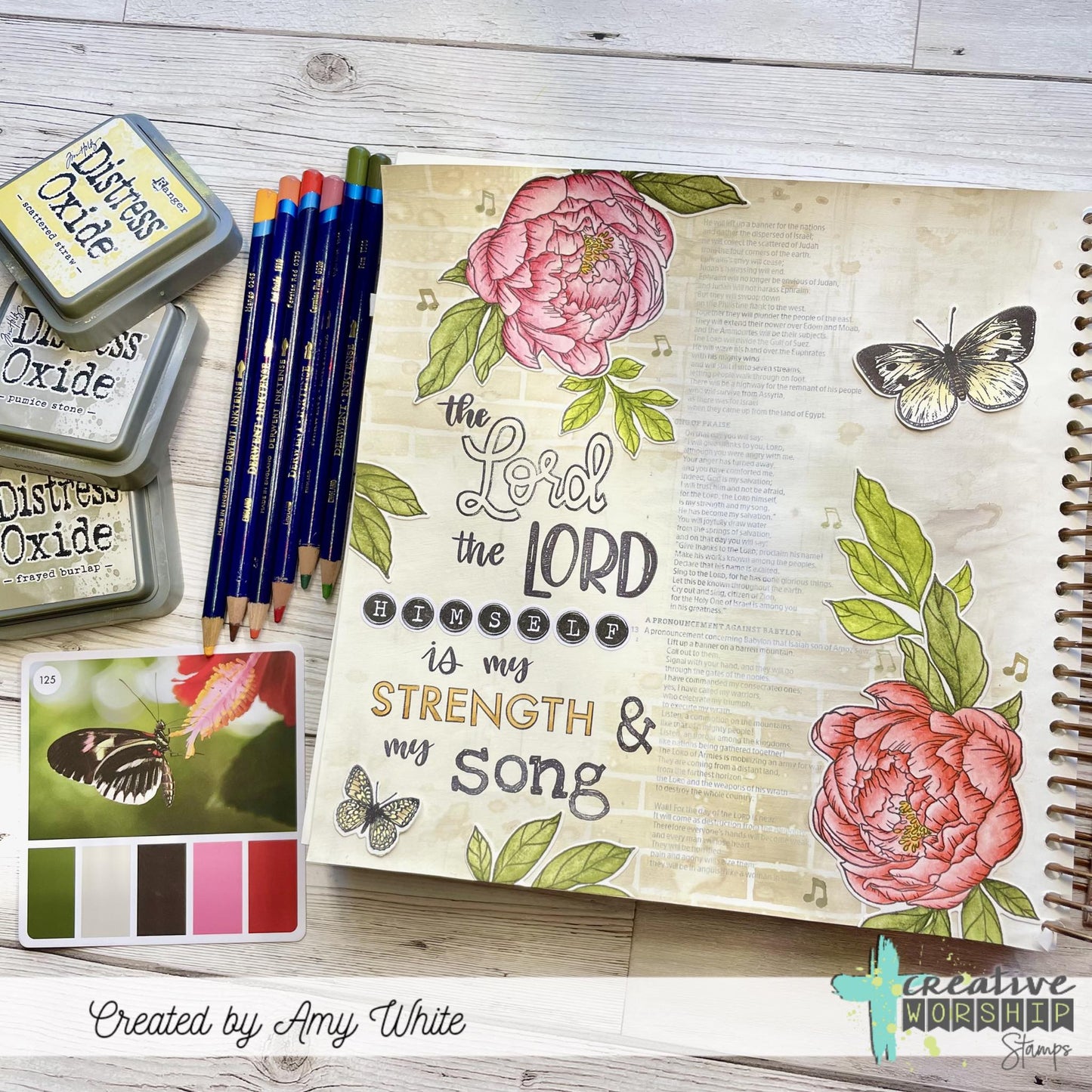 Typewriter Keys Caps Alpha Clear Stamp Set