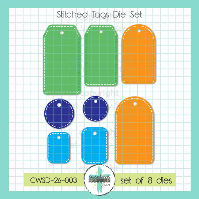 Stitched Tags Die Set
