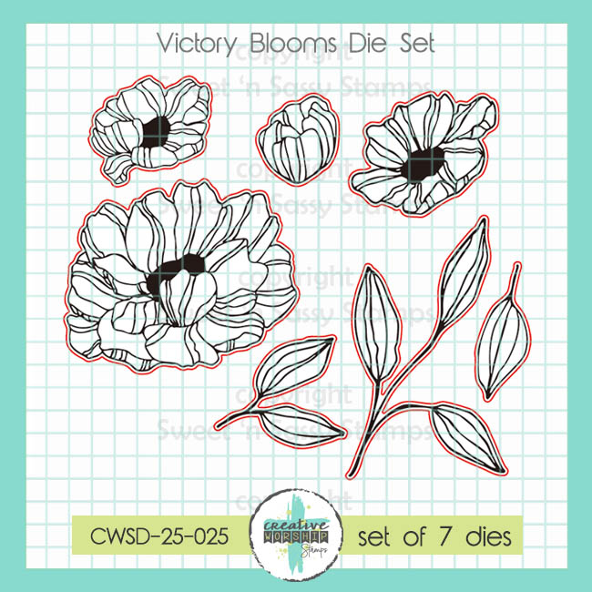 Victory Blooms Die Set