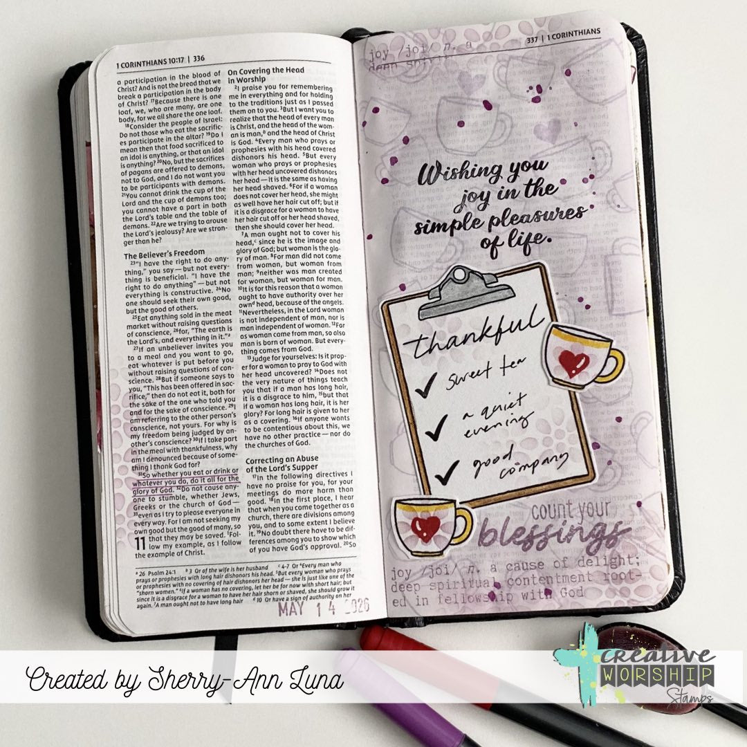 Faith Definitions 2 Clear Stamp Set
