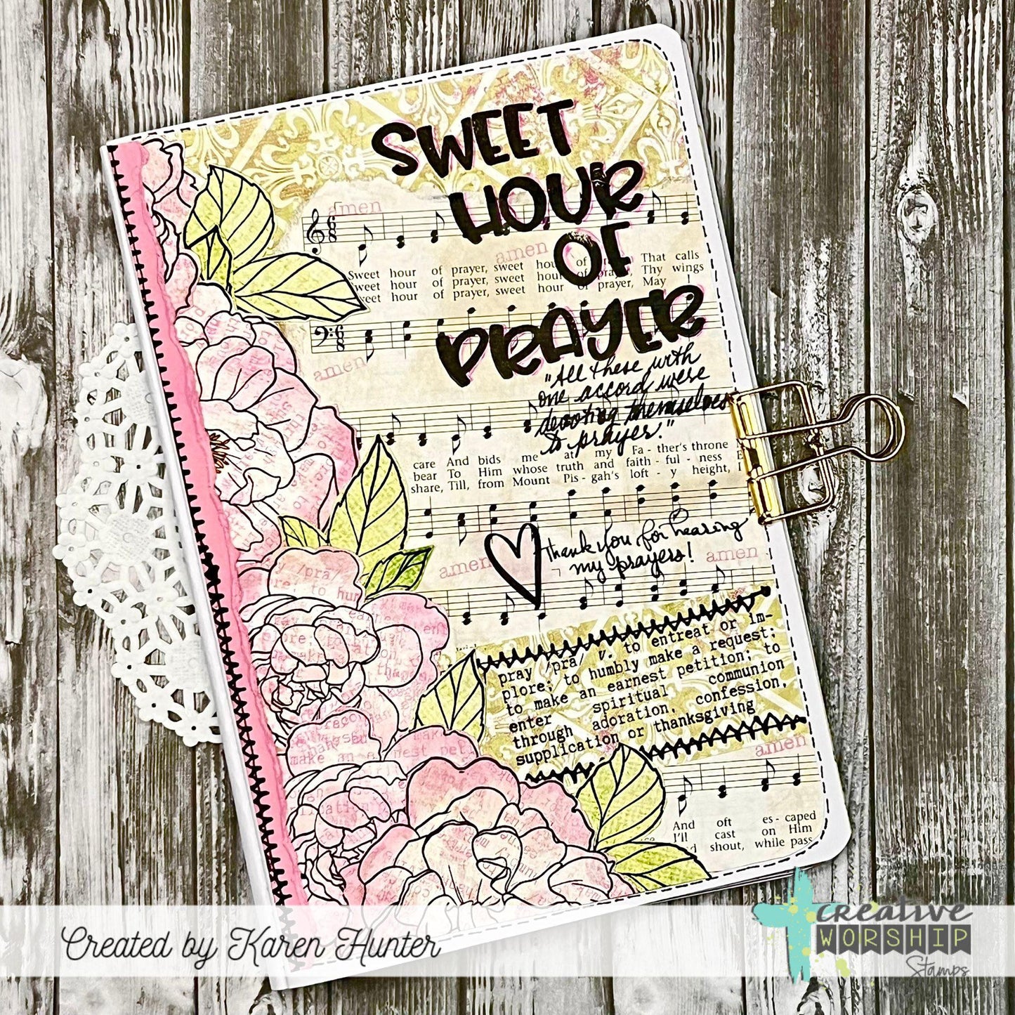 Sew Many Stitches Clear Stamp Set