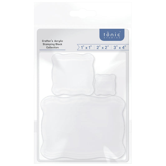 Tonic Studio Acrylic Block Set of 3