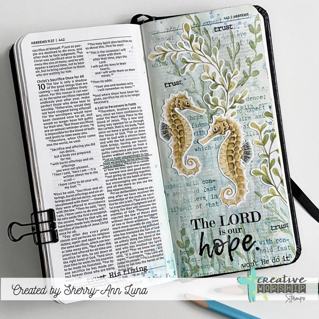 Hope in the Lord Clear Stamp Set