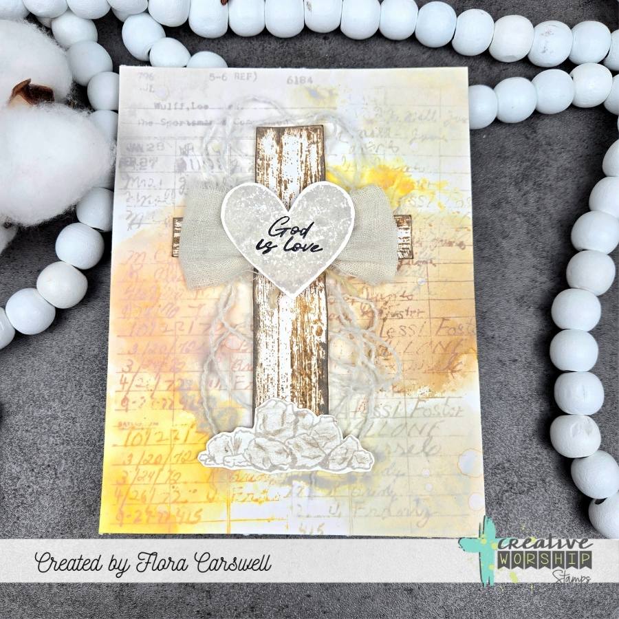 God So Loved Clear Stamp Set