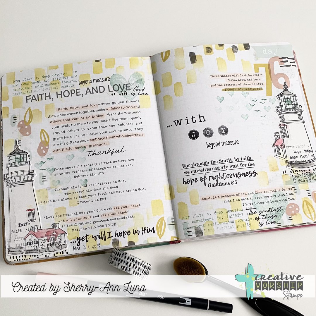 Hope in the Lord Clear Stamp Set
