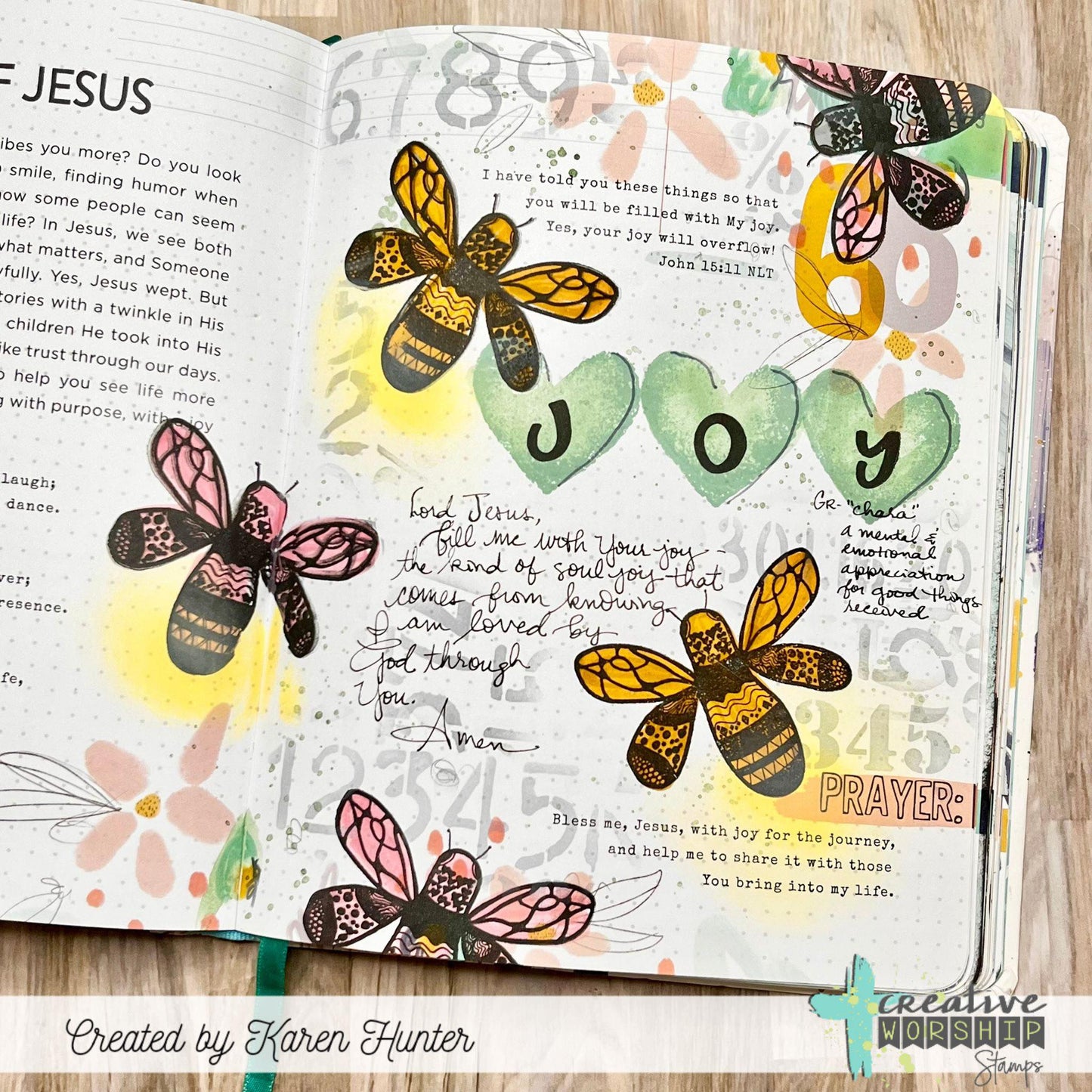 Funky Flutters Clear Stamp Set