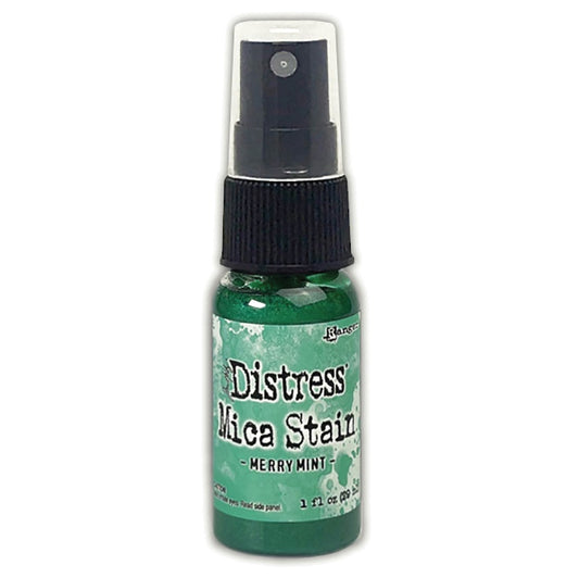 Ranger Tim Holtz Distress Mica Stain Spray - Merry Mint