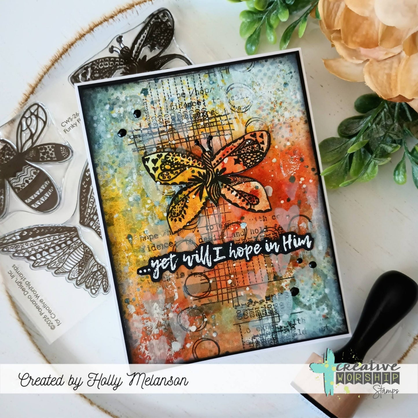 Hope in the Lord Clear Stamp Set