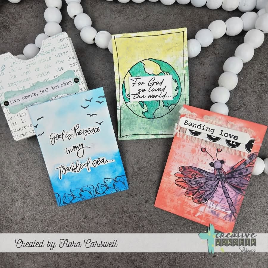 God So Loved Clear Stamp Set
