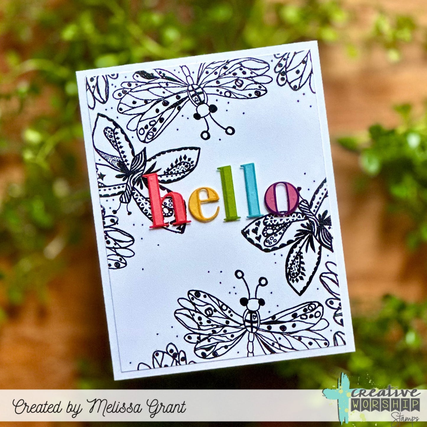 Boss Lady Outline Alpha Clear Stamp Set