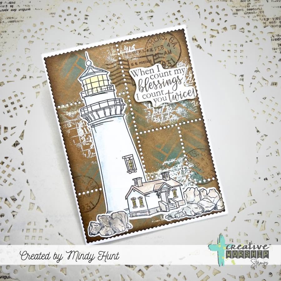 Postage Stamp Cover Plate Die Set