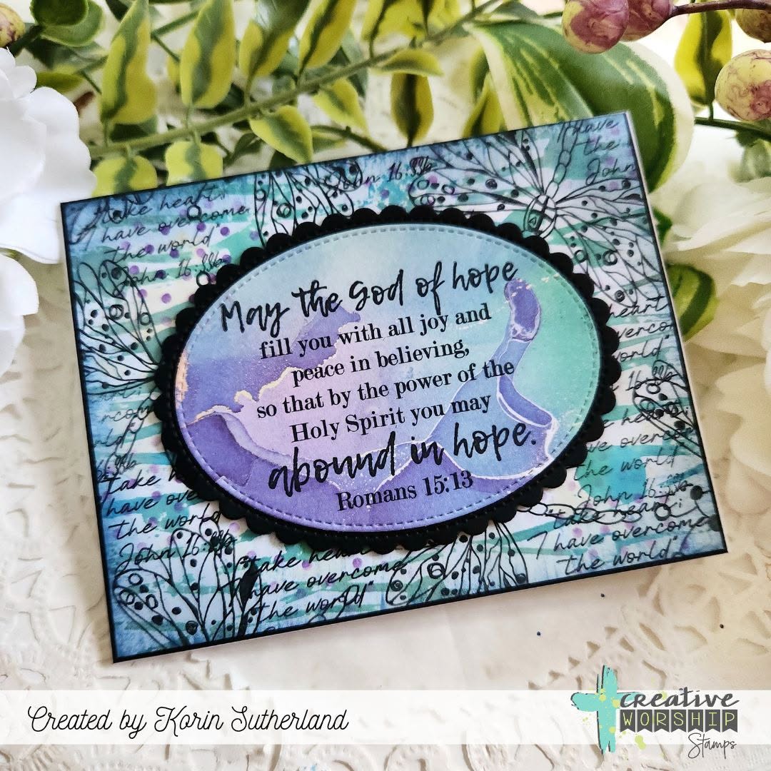 Funky Flutters Clear Stamp Set
