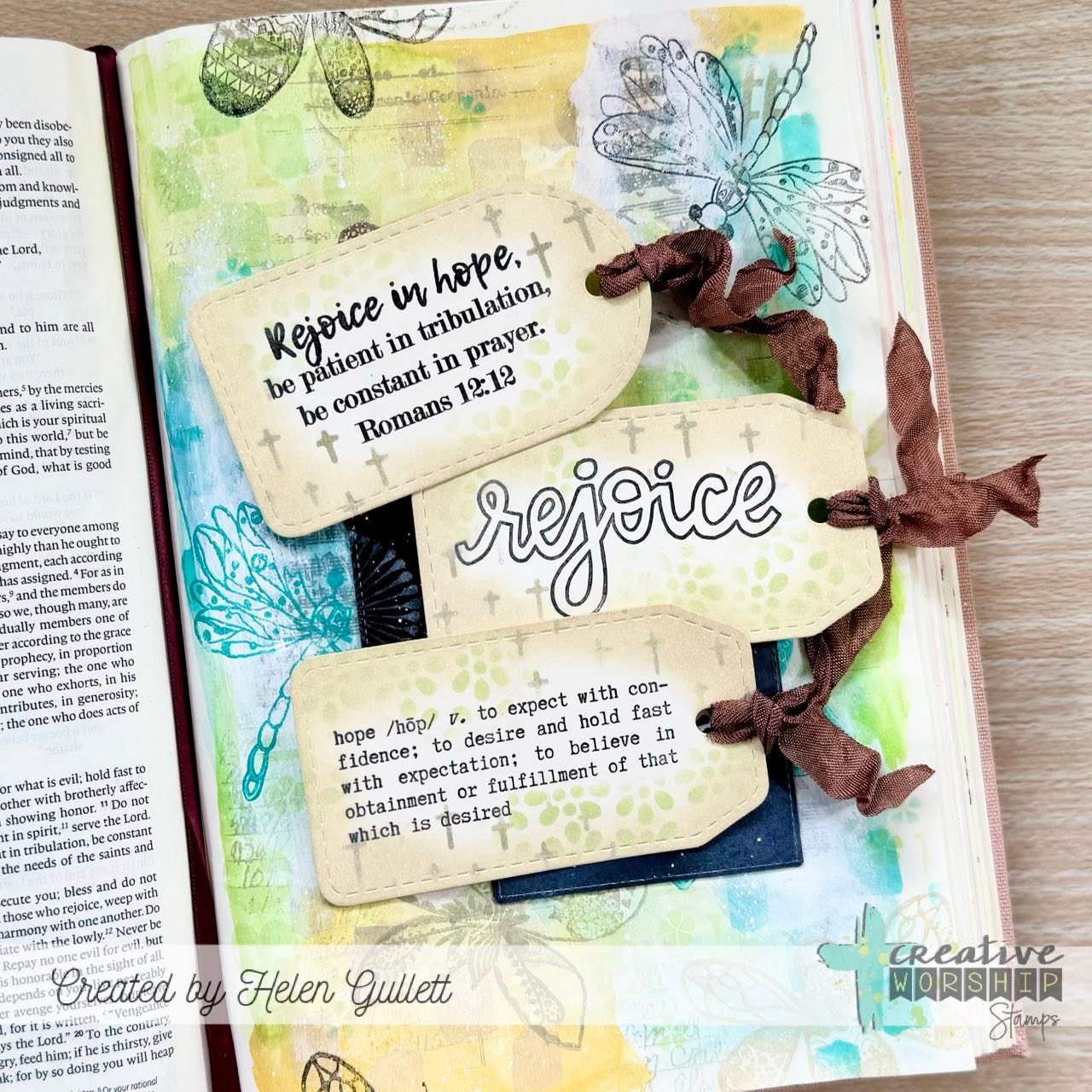 Hope in the Lord Clear Stamp Set