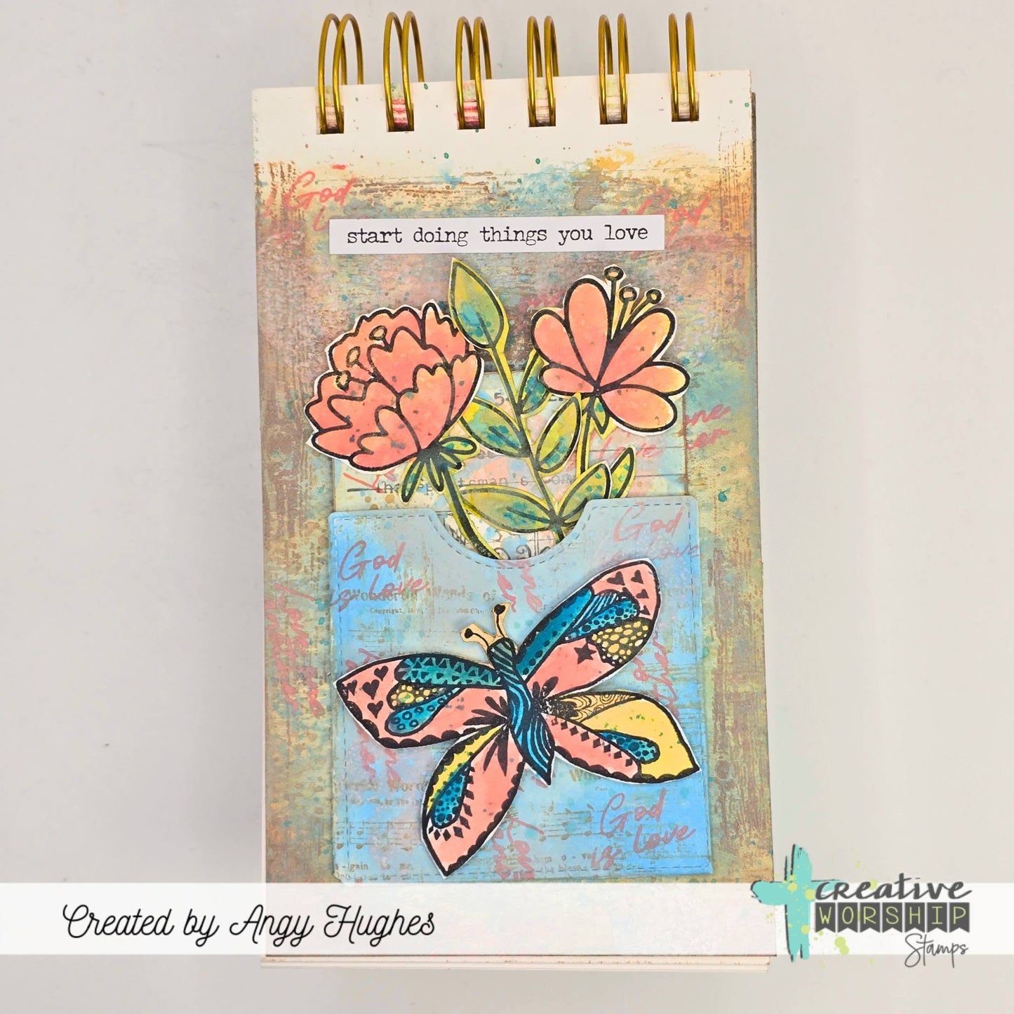 Fun Florals Clear Stamp Set