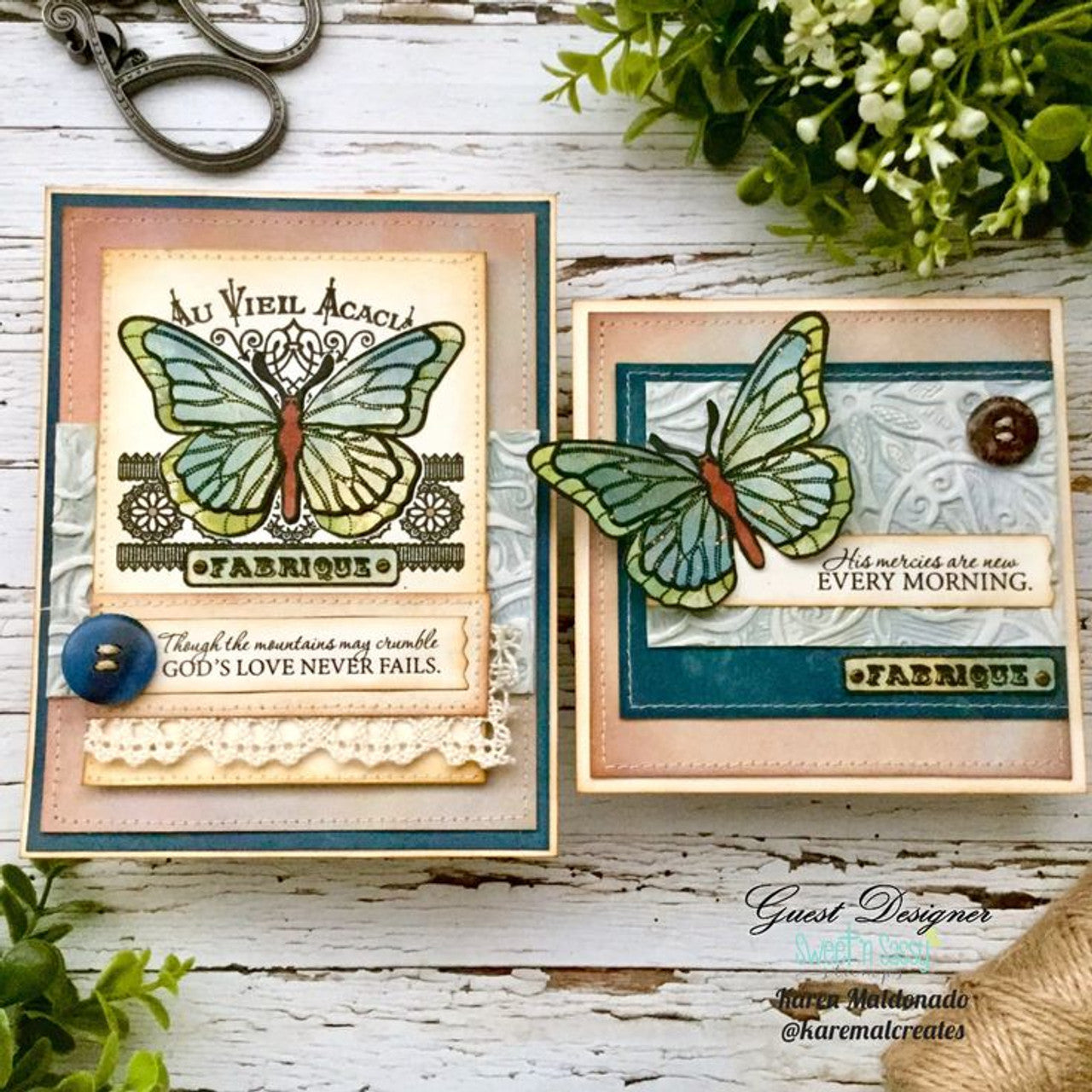 Botanical Collages Clear Stamp Set