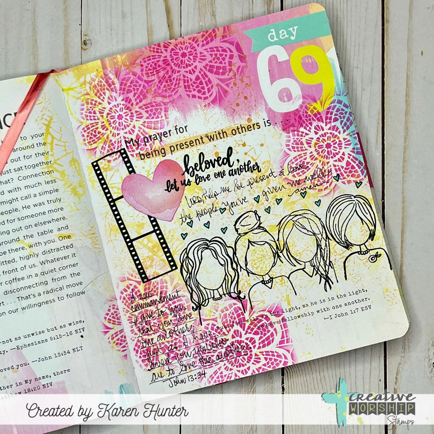 Girl Power Clear Stamp Set