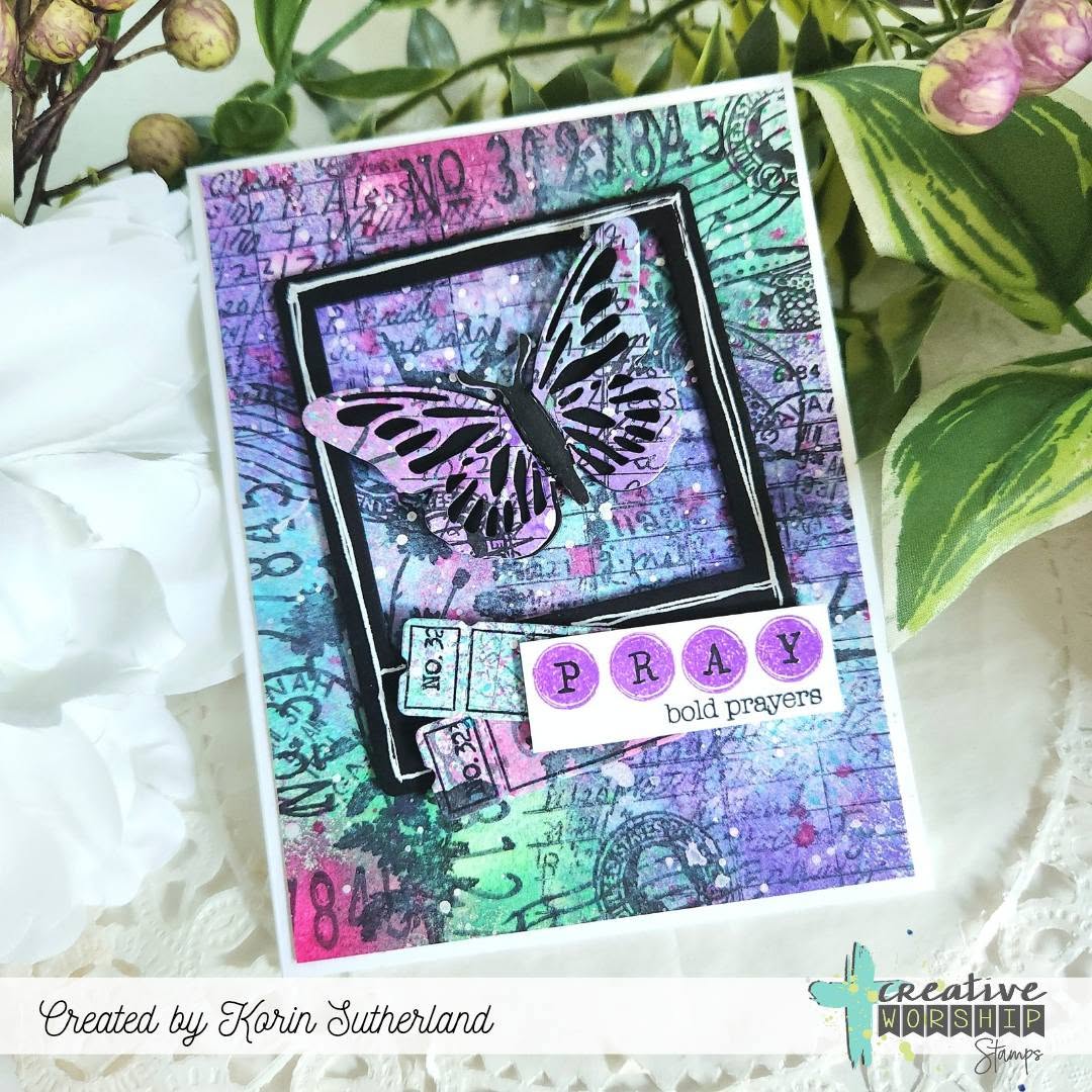 Library Card Clear Stamp