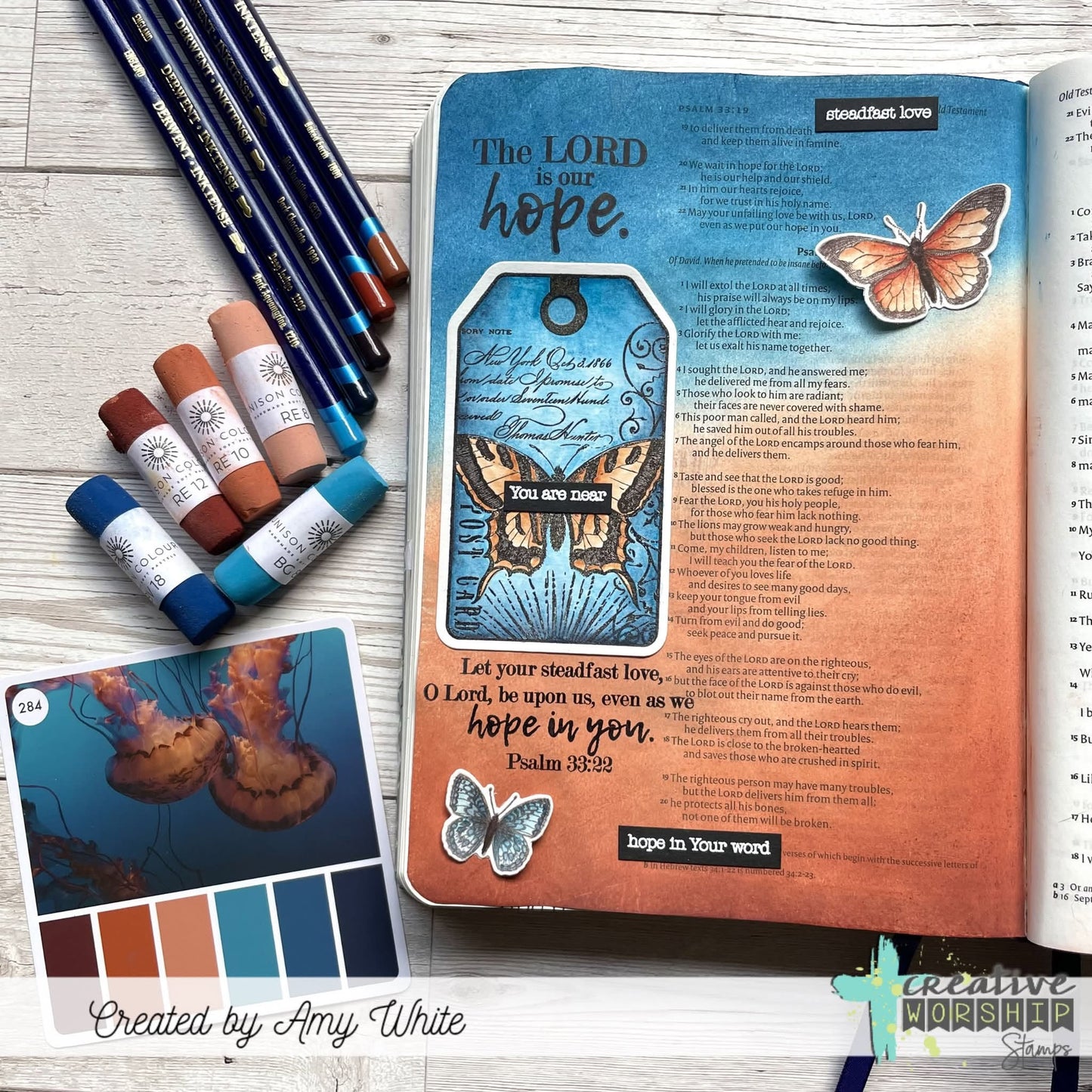 Psalm 119 Wordfetti Clear Stamp Set