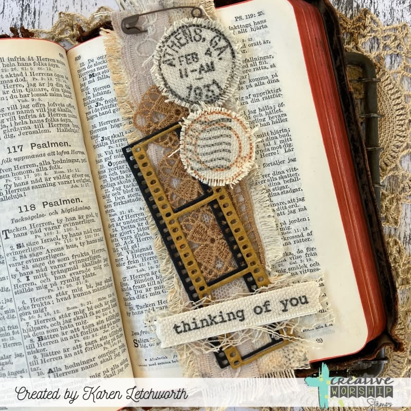 Vintage Postage Clear Stamp Set