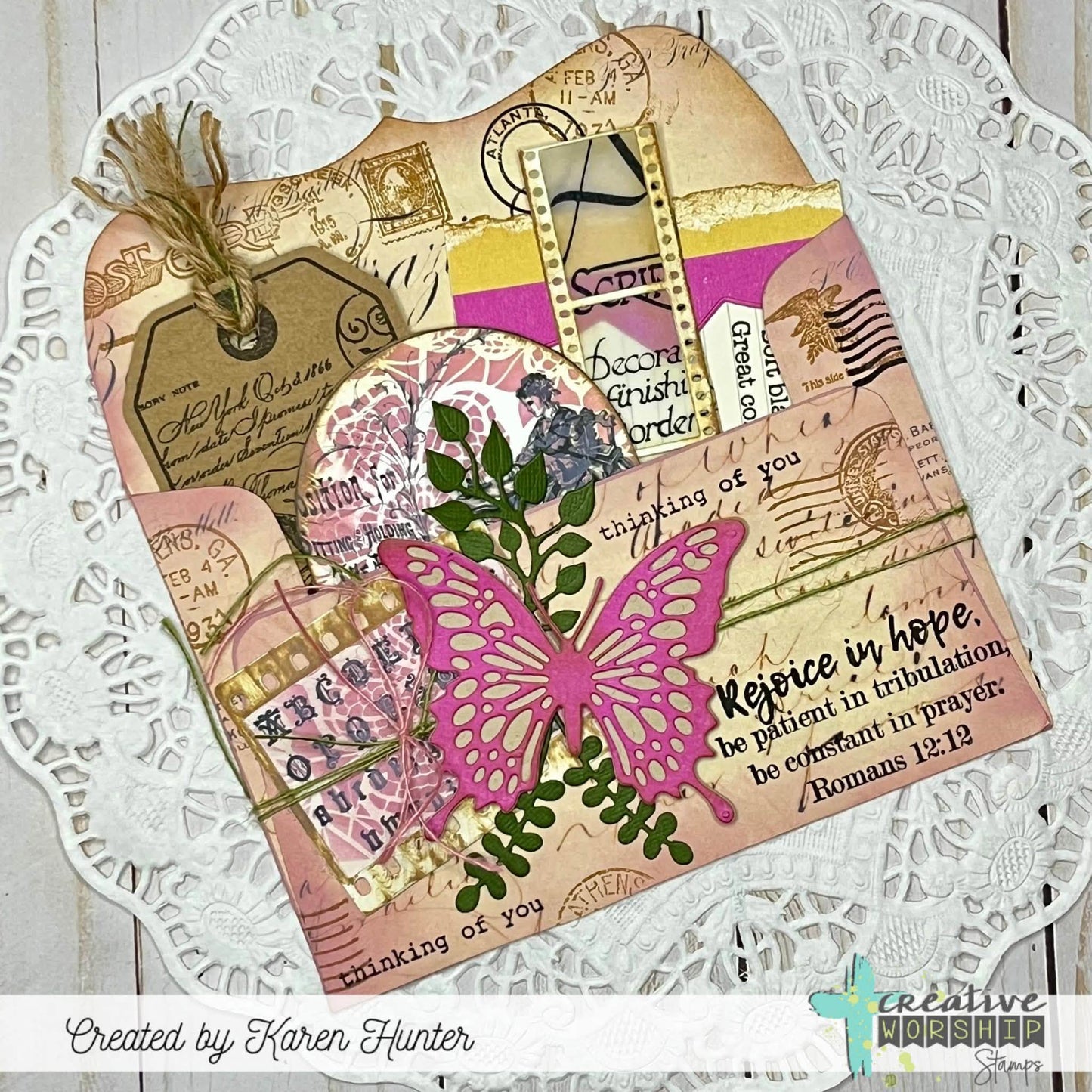 Hope in the Lord Clear Stamp Set
