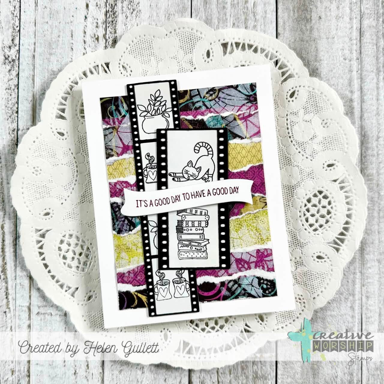 Let's Get Cozy Clear Stamp Set