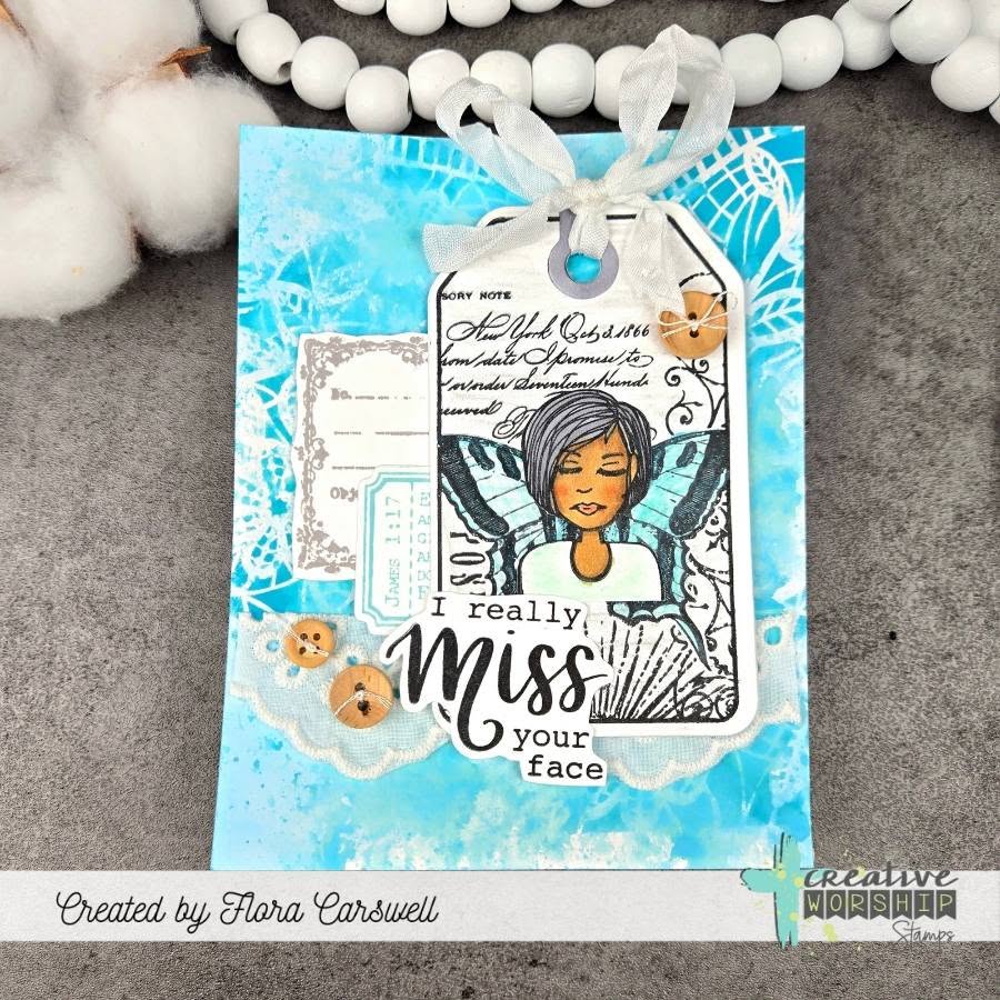 Vintage Elements Clear Stamp Set